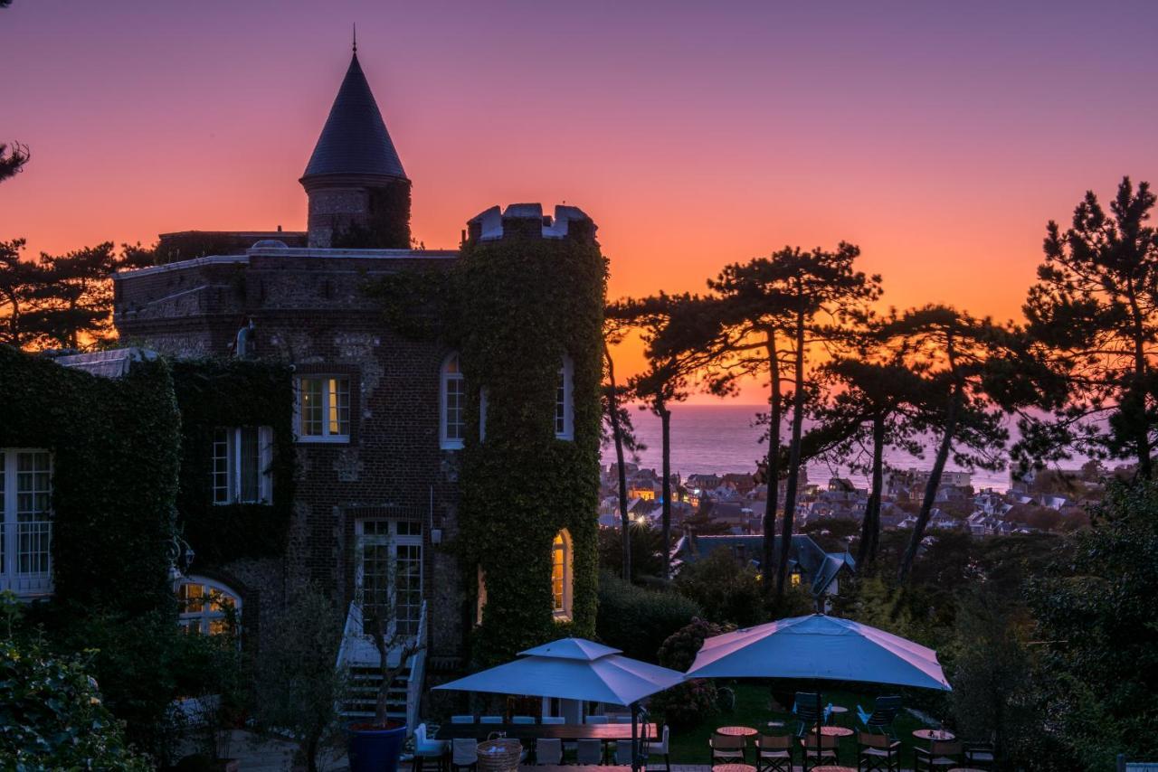 Hotel Domaine Saint Clair - Le Donjon Étretat Zewnętrze zdjęcie