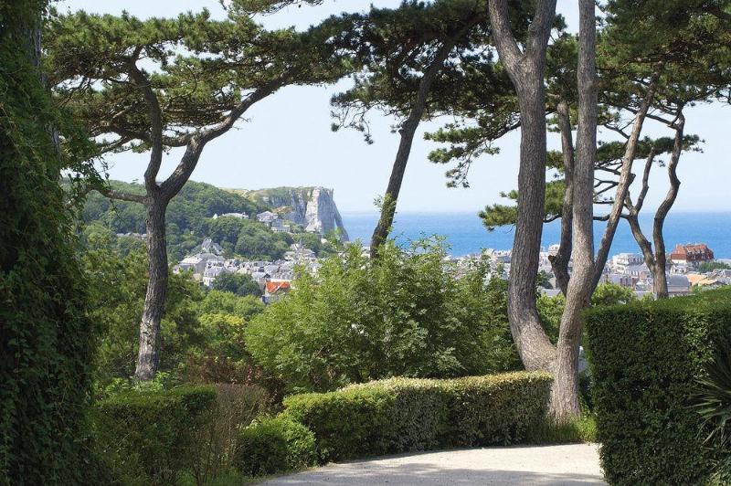 Hotel Domaine Saint Clair - Le Donjon Étretat Zewnętrze zdjęcie