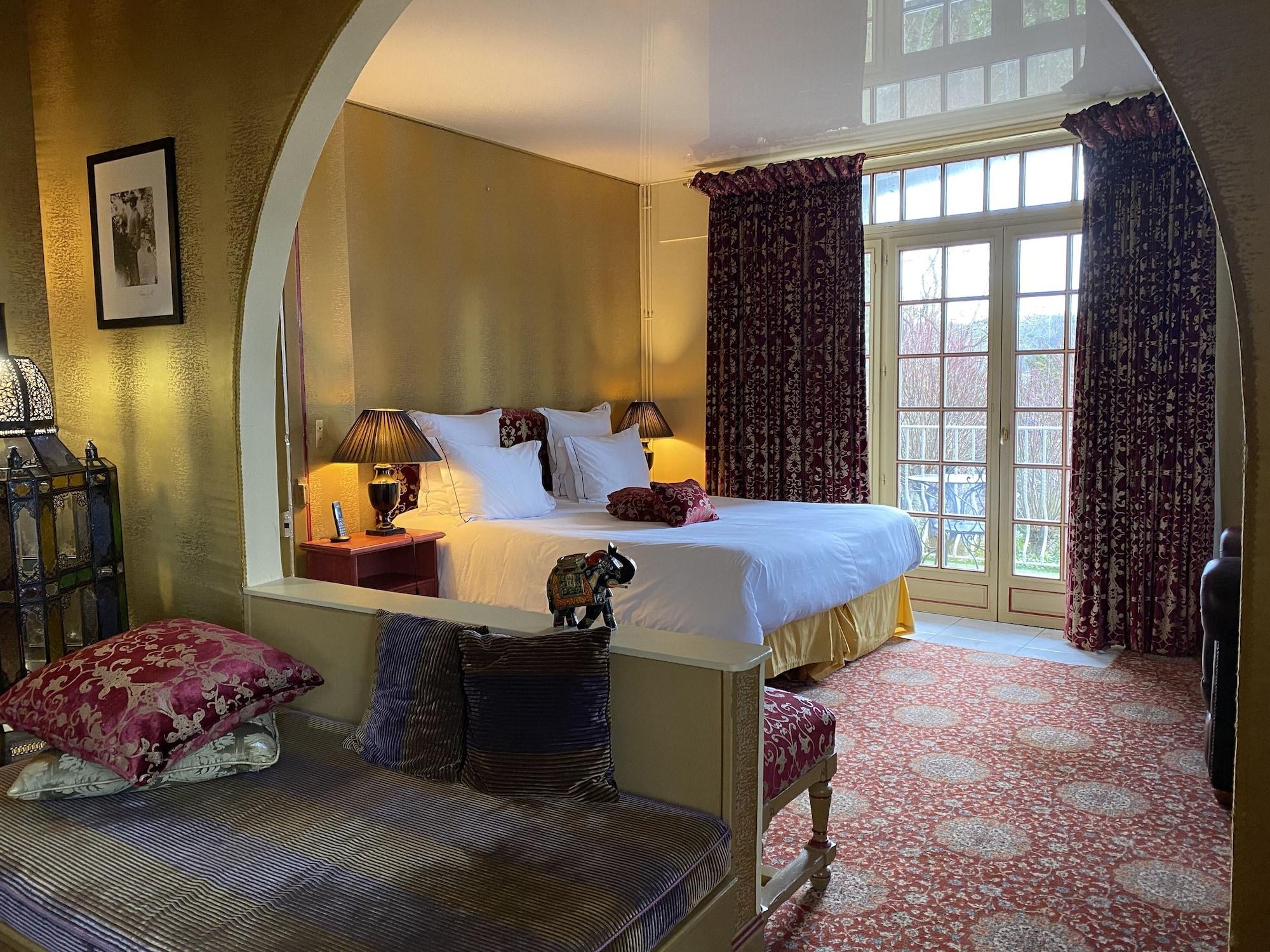 Hotel Domaine Saint Clair - Le Donjon Étretat Zewnętrze zdjęcie