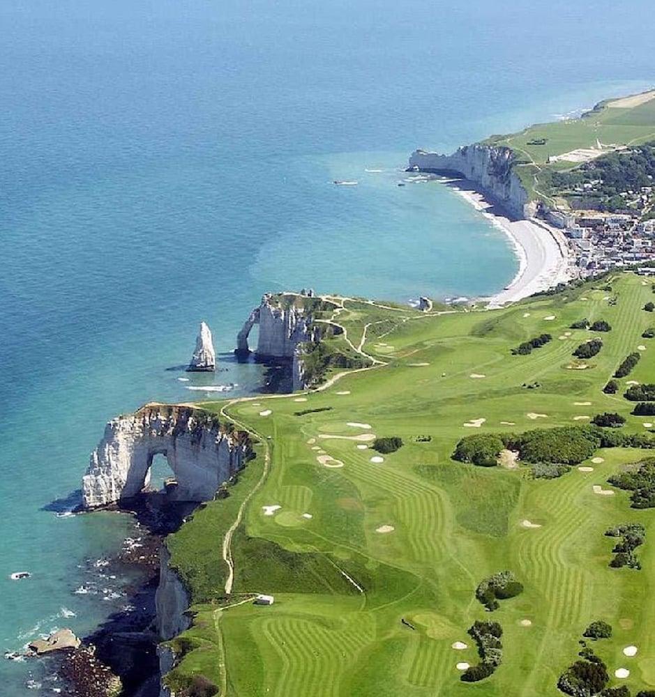 Hotel Domaine Saint Clair - Le Donjon Étretat Zewnętrze zdjęcie