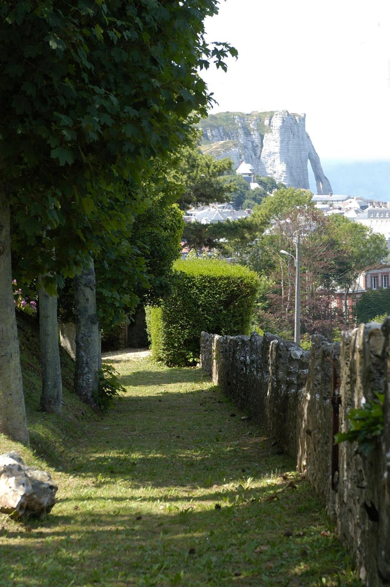 Hotel Domaine Saint Clair - Le Donjon Étretat Zewnętrze zdjęcie