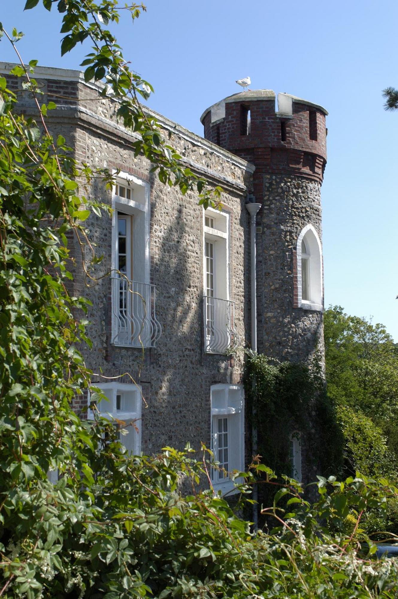 Hotel Domaine Saint Clair - Le Donjon Étretat Zewnętrze zdjęcie