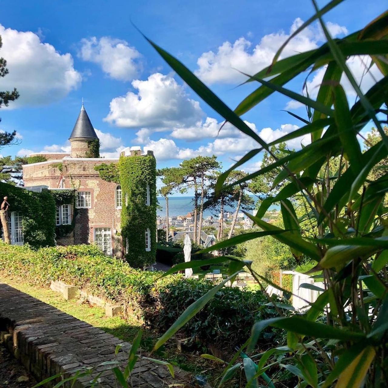 Hotel Domaine Saint Clair - Le Donjon Étretat Zewnętrze zdjęcie