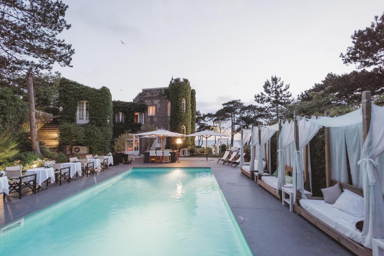 Hotel Domaine Saint Clair - Le Donjon Étretat Zewnętrze zdjęcie